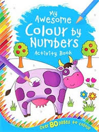 [9781784405441] my awesom colour by numbers