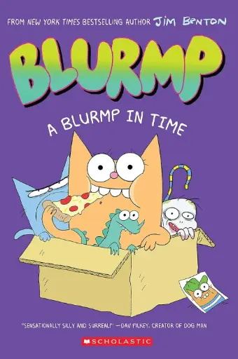 [9781546186557] A Blurmp in Time (Catwad's Friend Blurmp #1)