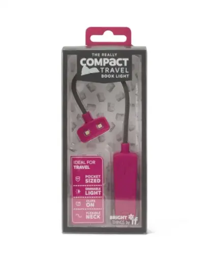 [5035393397036] The Really COMPACT Travel Book Light - Pink