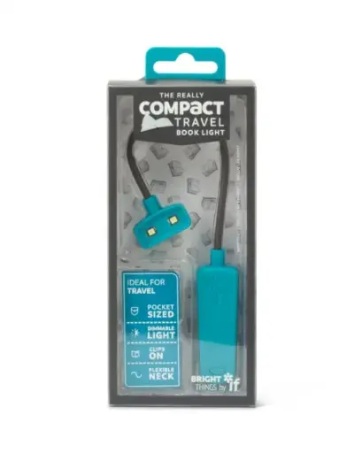 [5035393397050] The Really COMPACT Travel Book Light - Turquoise