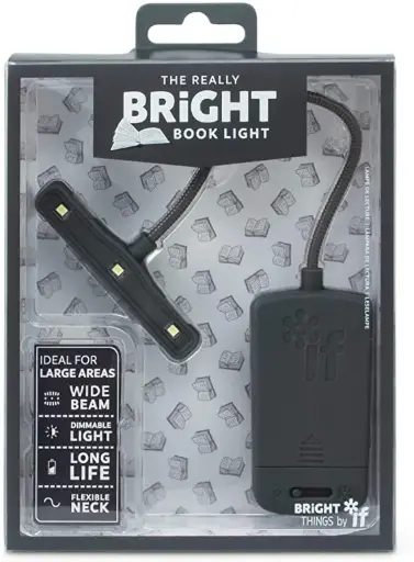 [5035393399016] The Really BRIGHT Book Light - Grey