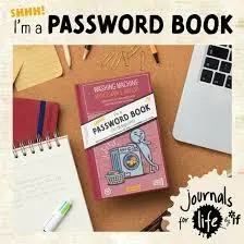 [5035393717018] Journals for Life - I am NOT a Password Book