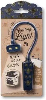 [5035393439026] Book Lover's Reading Light - Bee