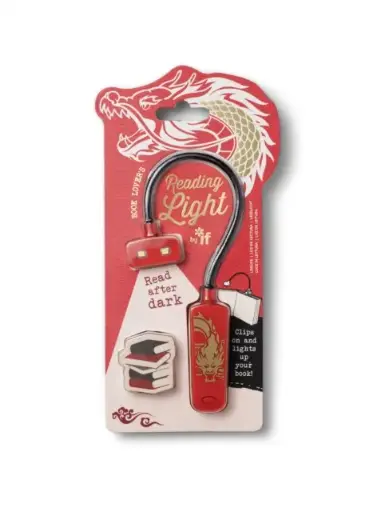 [5035393211141] Book Lover's Reading Light - Warrior Dragon