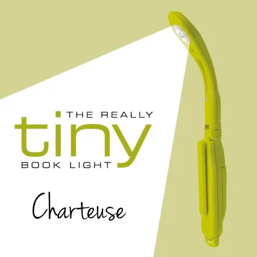 [5035393051181] Really Tiny Book Light - Chartreuse
