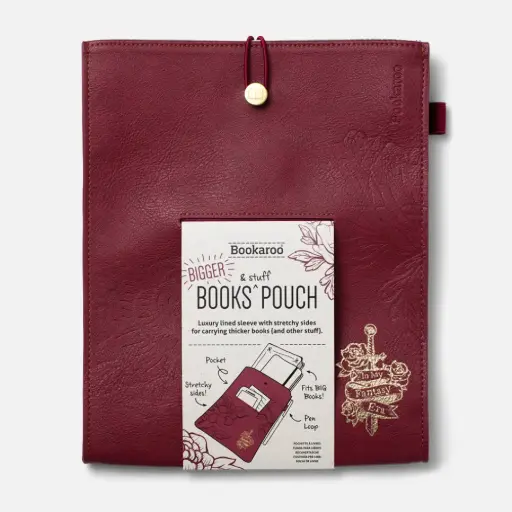 [5035393214050] Bookaroo Books & Stuff Pouch - Romantasy