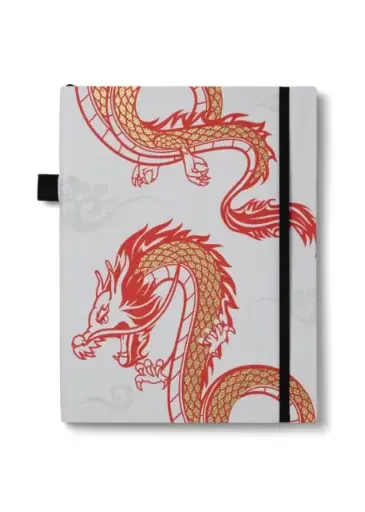 [5035393215149] Bookaroo Bigger Things Notebook - Warrior Dragon