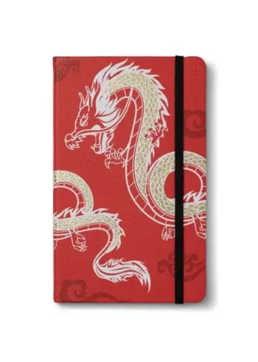 [5035393212148] Bookaroo A5 Journal - Warrior Dragon