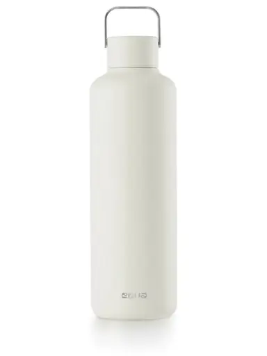 [3830054683402] Equa Timeless Off White Stainless Steel bottle 1000 ml 