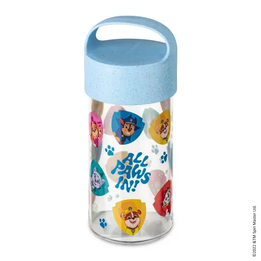 [4002942674772] BUDDY SNACK 0,5 GROW PAW PATROL Snackpot / Water Bottle 500 ml,Sky Blue 