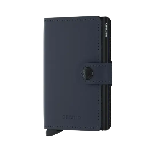 [8718215287292] Secrid Miniwallet Matte MM-Night Blue