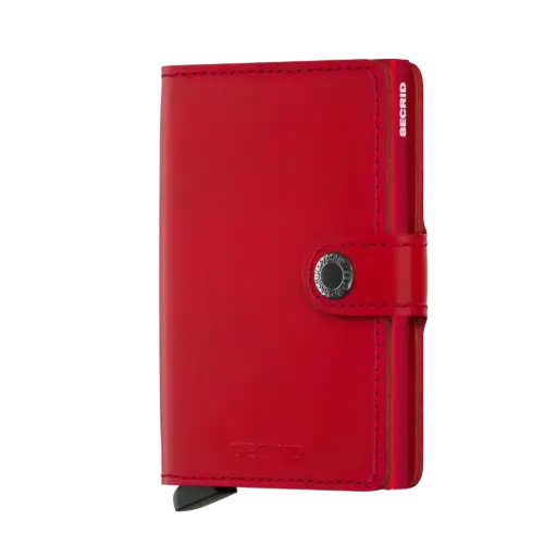 [8718215285878] Secrid Miniwallet Original M-Red-Red