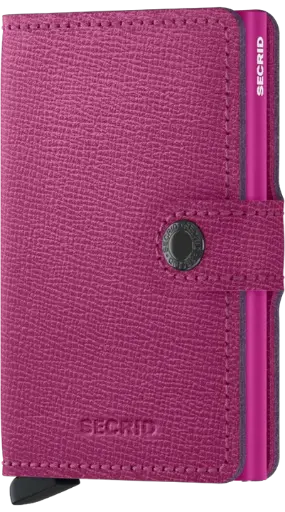 [8718215289630] Secrid Miniwallet Crisple MC-Fuchsia
