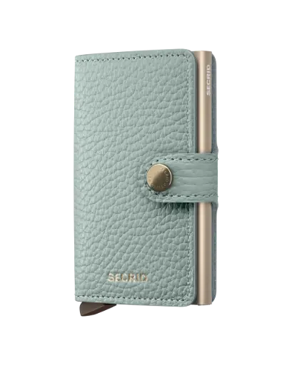 [8718215284888] Secrid Miniwallet Pebble Sea Green MPe-Sea Green