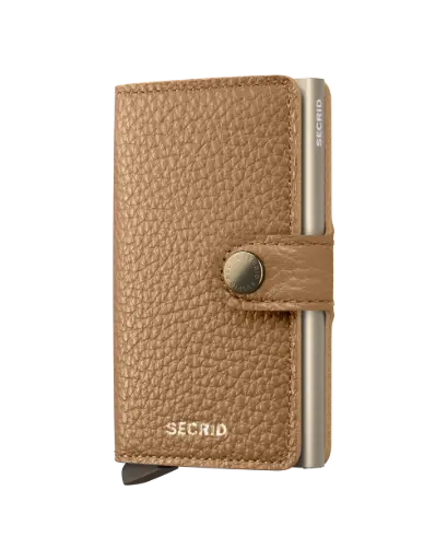 [8718215284864] Secrid Miniwallet Pebble Cappuccino MPe-Cappuccino