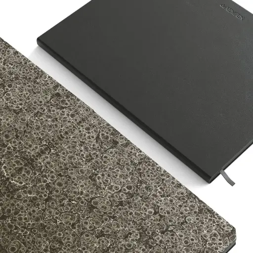 [5412303354189] de KEMPEN Notebook Black - Pocket ruled