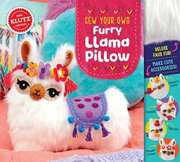 [9781338271058] Sew Your Own Furry Llama Pillow
