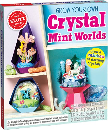 [9781338271232] Grow Your Own Crystal Mini Worlds