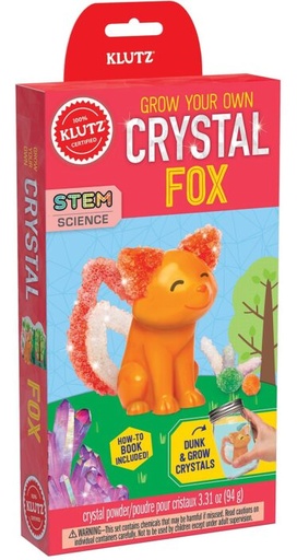 [9781338365528] Klutz Grow Your Own Crystal Fox