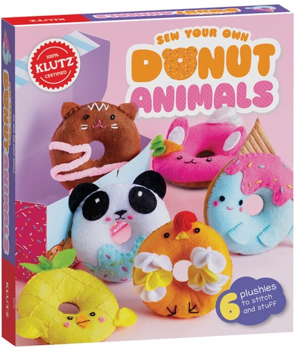 [9781338566154] Klutz Sew Your Own Donut Animals