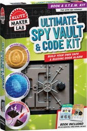 [9781338589245] Klutz Maker Lab Ultimate Spy Vault & Code Kit