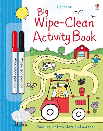 [9781409551577] Big Wipe-Clean Activity Book