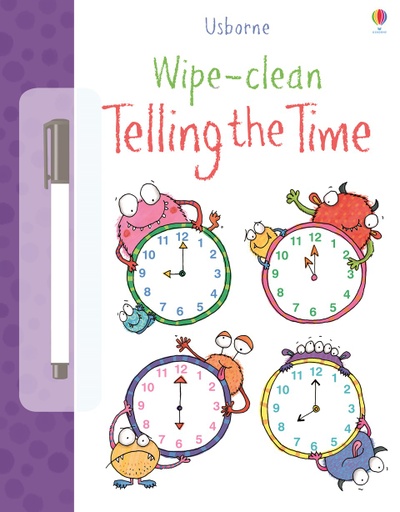 [9781409551737] Wipe-Clean: Telling the Time