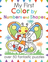 [9781438011431] My First Color by Numbers and Shapes